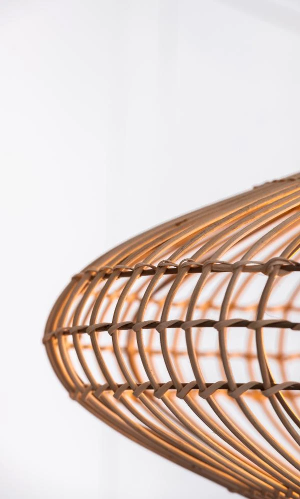 Lucide MAGALI - Pendant light - Ø 56 cm - 1xE27 - Natural - atmosphere 3